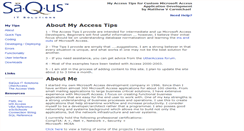 Desktop Screenshot of myaccesstips.com